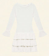 AMELINA DRESS -- IVORY