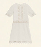 BATHILDE DRESS -- PEARL