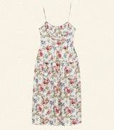 BENOIT DRESS -- IVORY WILD ROSE