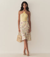 ELOWETTE SKIRT -- WINDSWEPT BLOOMS