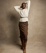 SASKIA SKIRT -- CORNWALL PLAID