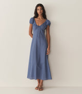 SOFIA DRESS -- CASSIS CHECK