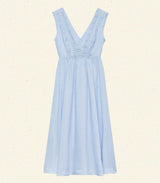 VICTORIA DRESS -- ICY BLUE